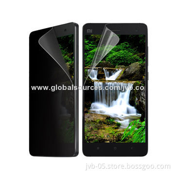 Anti-spy Screen Protectors for Xiaomi 4 with 0.4mm Thickness